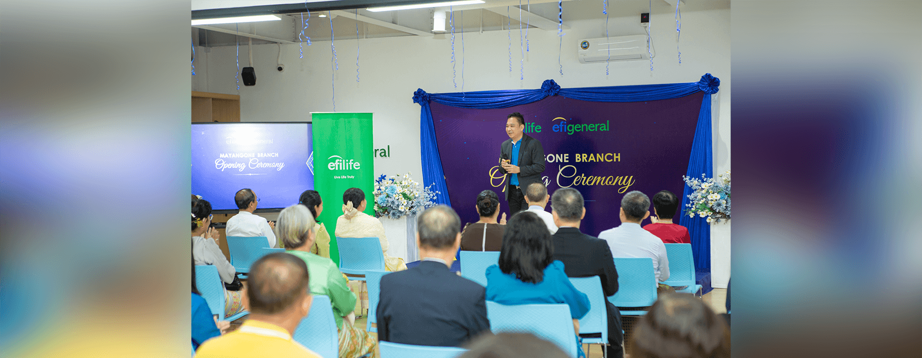 EFI successfully held the opening ceremony of its Mayangone branch office in Yangon on June 11th.